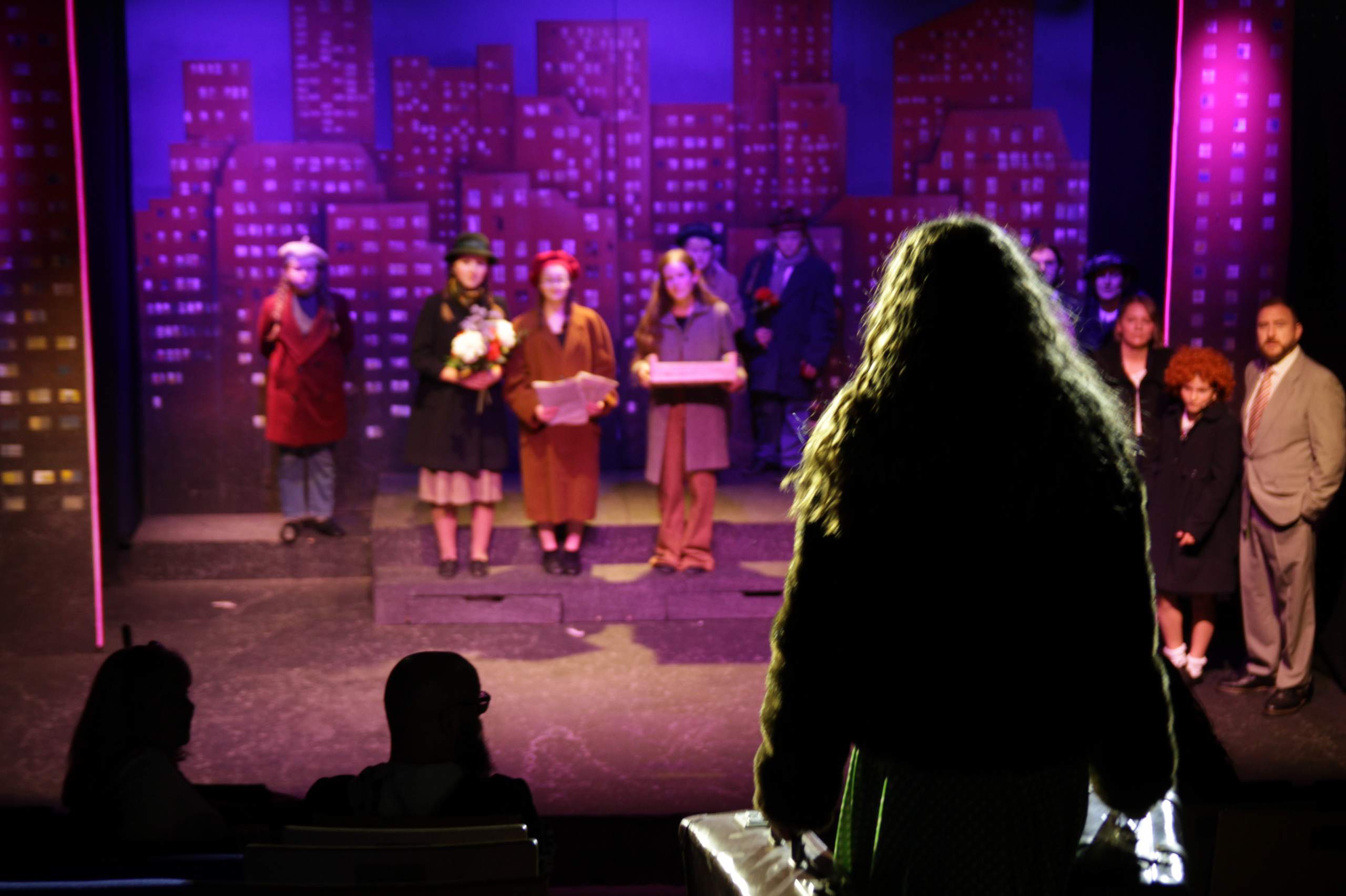 Youth Cast Rehearse Annie at Sheringham Little Theatre